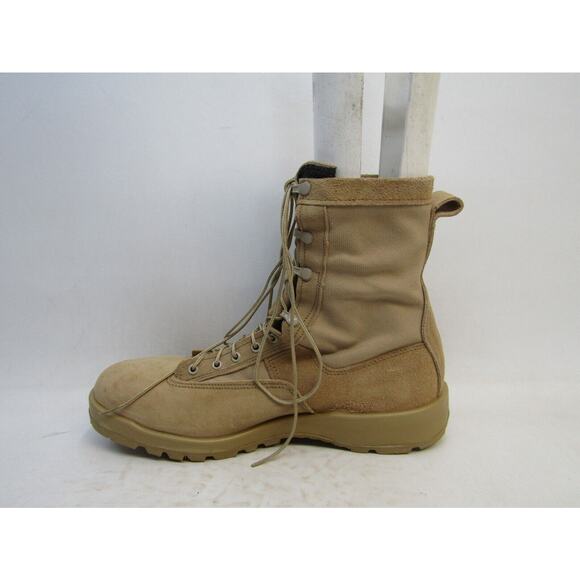 EUC Belleville Mens Sz 13.5 R Tan Suede Gore-Tex Combat Tactical Military Boots main image 9